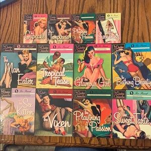 Lot of Vintage Too Faced Quickie Chronicles.